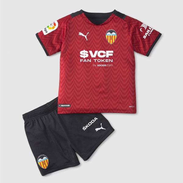 Maillot Football Valence Exterieur Enfant 2021-22